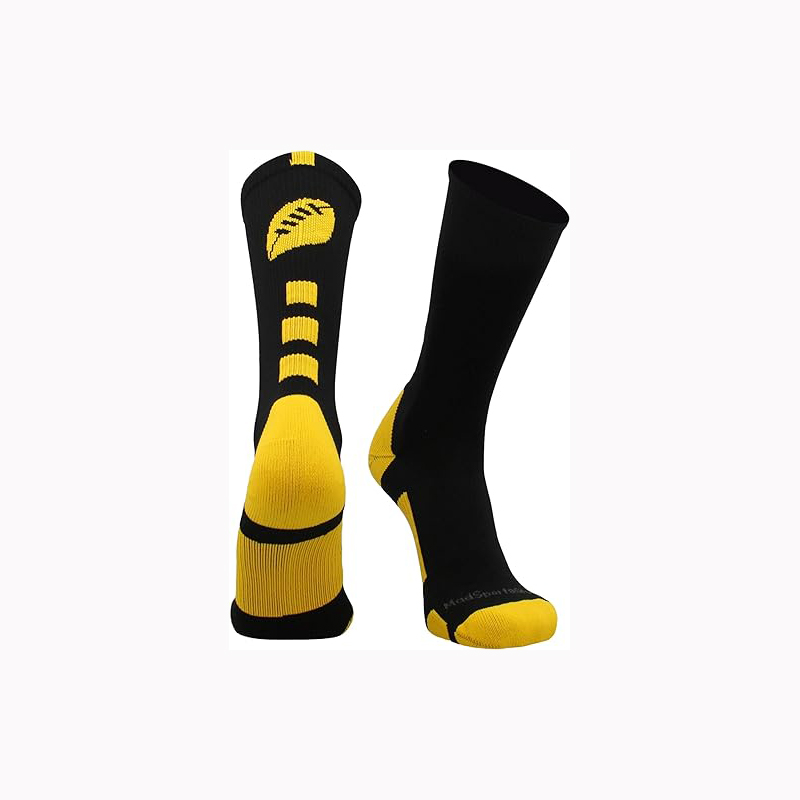  Custom Logo Cushioned Running Basketball Socks Athletic Sports Crew Socks